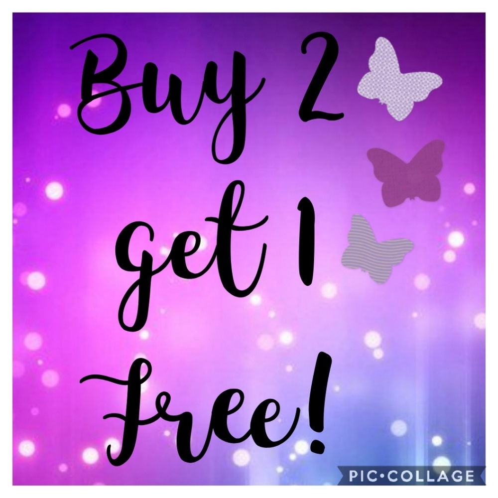 Buy 2 Get 1 Free!